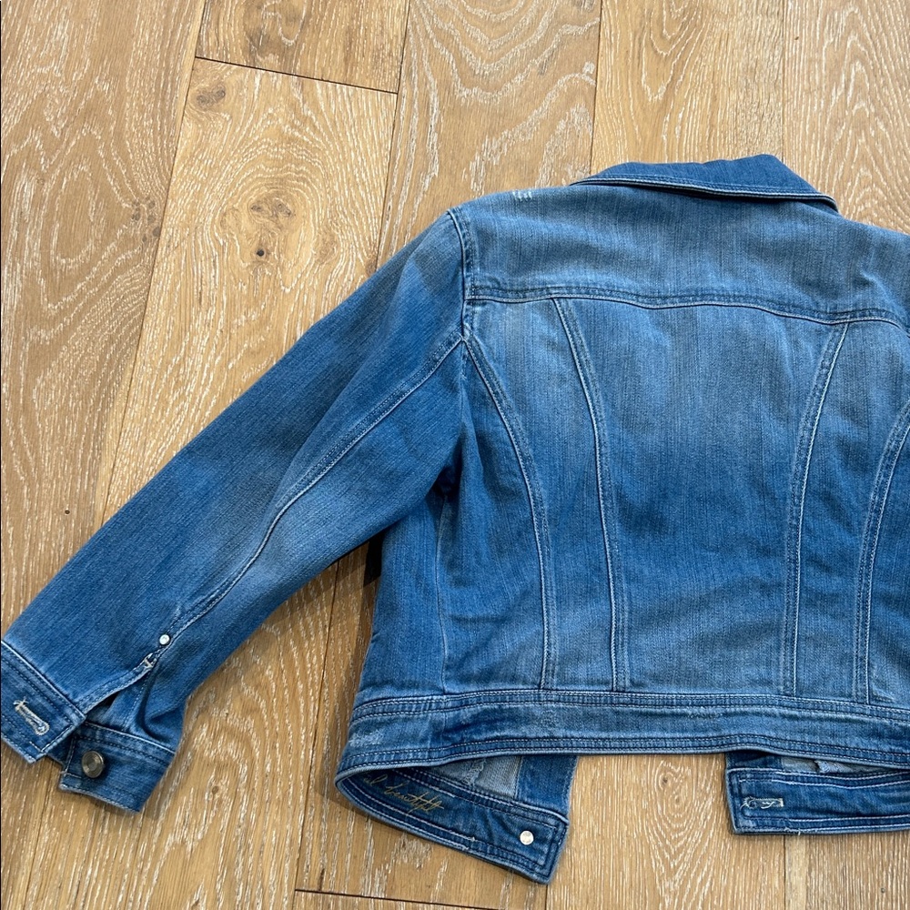 White House Black Market Jean Jacket - Picture 7 of 8